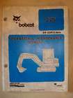 bobcat 225 excavator operation maintenance manual expedited shipping 