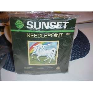  Needlepoint, The Unicorns Rainbow 