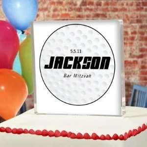   Gifts and Favors Bar Mitzvah Golf Themed Cake Topper By Cathy Concepts