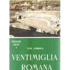  Ventimiglia romana Lamboglia Nino Books