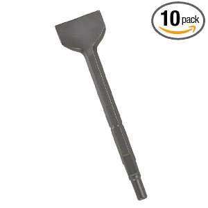   by 12 Inch Round Hex Shank Scaling Chisel, 10 Pack