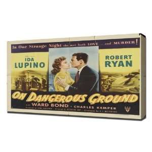 Poster   On Dangerous Ground (1952)_03   Original Uncleaned   Canvas 