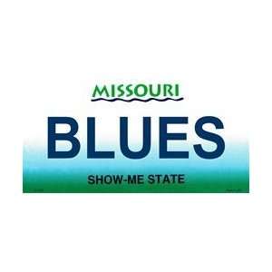  Missouri State Background License Plates Blues Plate Tag 