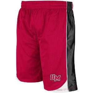  Colosseum UMass Minutemen Vector Basketball Shorts Sports 