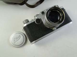Vintage Ernst Leitz Wetzlar Leica 35mm Camera German  