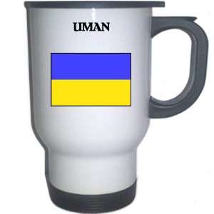  Ukraine   UMAN White Stainless Steel Mug Everything 