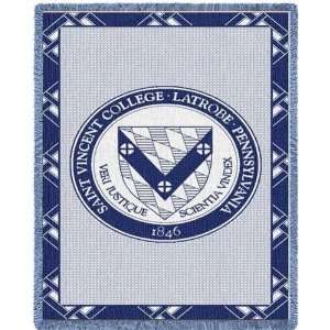  Fine Art Tapestry Saint Vincent College Seal Throw 