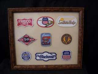 RAILROAD TRAIN PATCHES UNION PACIFIC AND OTHERS #A2335  