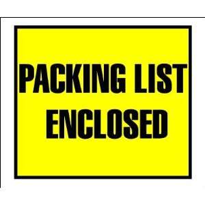  10 x 12 Yellow Packing List Enclosed Envelopes Office 