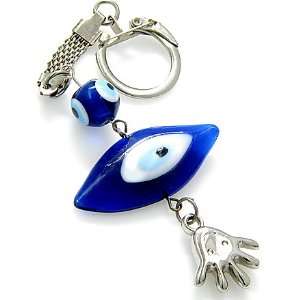  Evil Eye Protection Keychain And Happy Face Blessing 