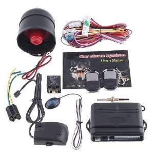   Car Alarm Security System with Remote Control Shock Sensor Car