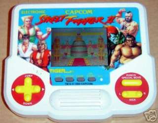 ELECTRONIC HANDHELD STREET FIGHTER 2 VIDEO GAME CAPCOM  