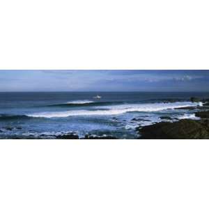  Boat in the Sea, Australia by Panoramic Images , 36x12 