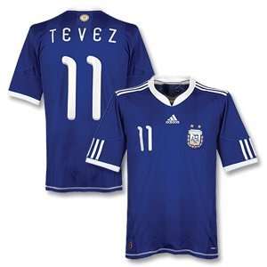   Argentina Away 10/11 Soccer Jersey (US Size XL)