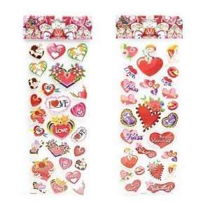  Its In The Bag 83454 Valentine Stickers   Pack of 72 Toys 