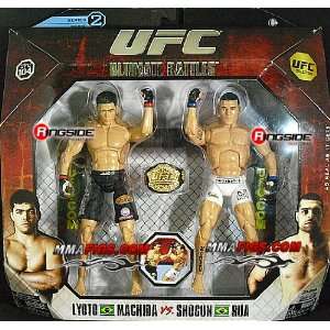  SHOGUN RUA & LYOTO MACHIDA UFC DELUXE 2 PACKS 2 UFC MMA 