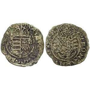  Hungary, Matthias II, 1608   1619; Silver Denar Toys 