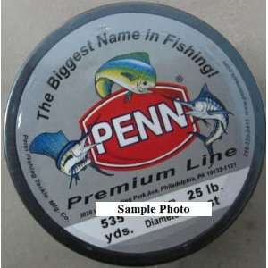  Penn Premium 12 lb. Test Clear Fishing Line   1100 yds 