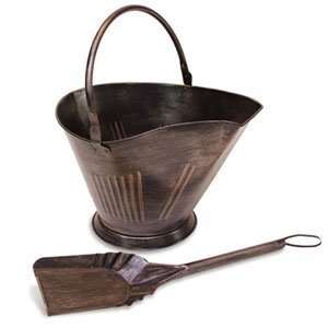  Napa forge   Napa Forge Coal And Pellet Bucket With Shovel 