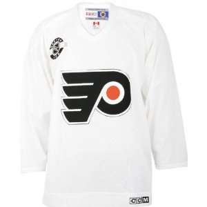 Philadelphia Flyers White Practice Jersey by CCM  Sports 