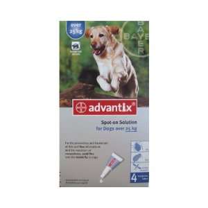  Advantix 4 Pack Extra Large Dogs over 25