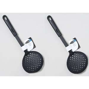  Of 2 Handy Kitchen Skimmers / Strainers / Scoops / Cooking Drainers 