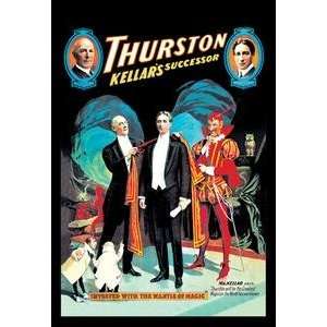  Paper poster printed on 12 x 18 stock. Thurston   Kellar 