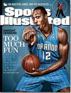 April 20, 2009 Dwight Howard Orlando Magic Sports Illustrated  