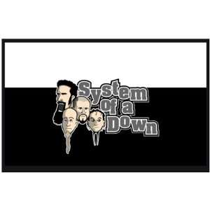  Postcard (Large) SYSTEM Of A DOWN (Cartoon Art Impression 