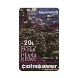  Collectible Phone Card Mackinac Island Coin$aver $.20,$2 