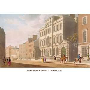  Powerscourt House, Dublin, 1795 18X27 Giclee Paper