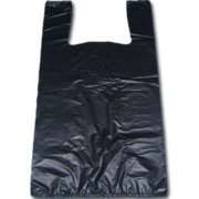 Merchandise T Shirt Bags Retail Sales Bag 100 Black  