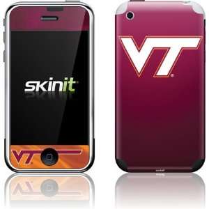 Virginia Tech Brown skin for Apple iPhone 2G Electronics