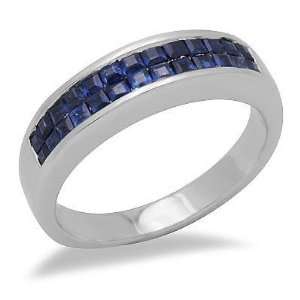    Sapphire Gemstone Ring in White Gold Avianne & Co Jewelry