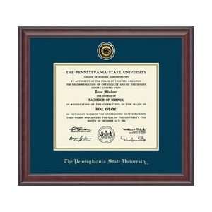  Penn State University Diploma Frame Medallion Engraved 