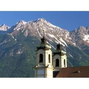  Church with Mountain Backdrop, Innsbruck, Tirol (Tyrol 