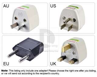 Universal Travel Power Plug Adapter AC►UK US AU EU BC5  