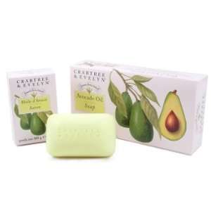  Crabtree & Evelyn   Avocado Oil 3 Soap Set Beauty