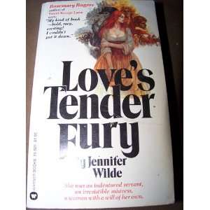  Love`s Tender Fury Jennifer Wilde Books