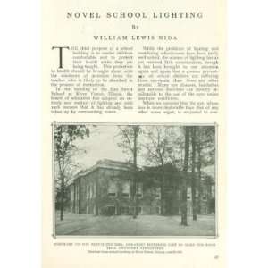  1911 Lighting Elm Street School River Forest Illinois 