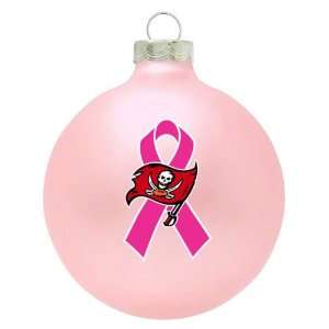   Buccaneers Breast Cancer Awareness Pink Ornament