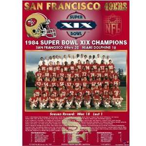  San Francisco 49ers    Super Bowl 1984 San Francisco 49Ers 