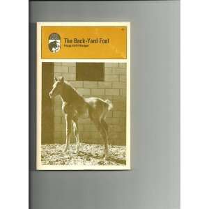  The Back yard Foal Peggy Jett Pittenger Books