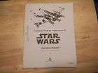 STAR WARS SCHEMATICS ONLY ATARI arcade game owners manual