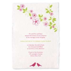 Two Birds of a Feather Wedding Invitations