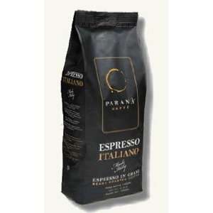 Caffe Parana Espresso Italiano Beans 1 Grocery & Gourmet Food
