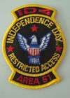 Independence Day Movie ID4 Promo Patch Rare Area 51