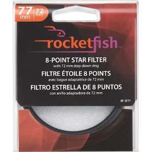  Rocketfish 8 Point Star Filter with 72mm Step down Ring 