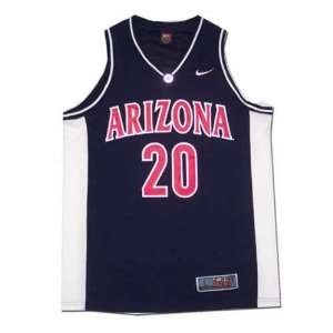 Nike Elite Arizona Wildcats #20 Navy Replica Basketball 
