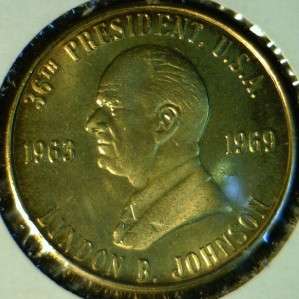   Johnson MINT Commemorative Bronze Medal   Token   Coin  
